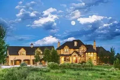 European House Plan with Sunken Great Room