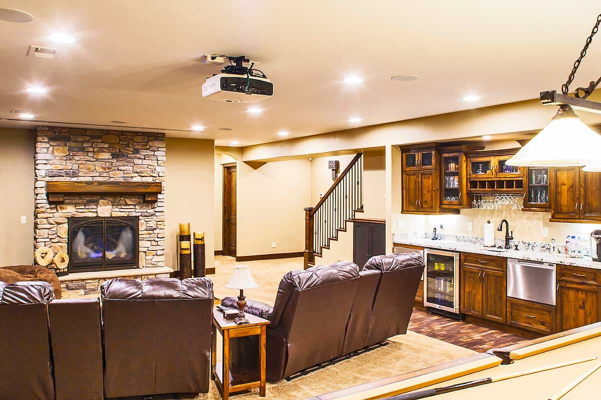 Plan 95026RW: Luxurious Craftsman Home with Car Collector's Garage - Image #8 - Craftsman, Northwest, Rustic