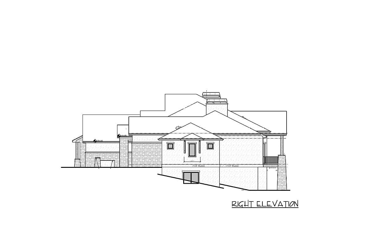 Plan 95026RW: Luxurious Craftsman Home with Car Collector's Garage - Image #14 - Craftsman, Northwest, Rustic