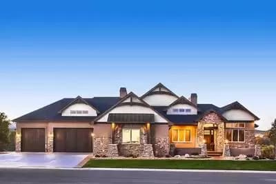 Luxurious Craftsman Home with Car Collector's Garage