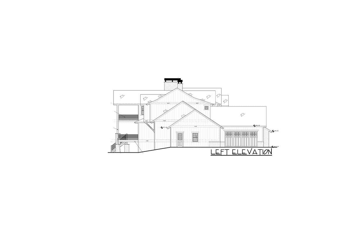 Plan 95028RW: Rockin' Mountain Home with Climbing and Exercise Rooms - 4784 Sq Ft - Image #17 - Craftsman, Mountain, Northwest, Rustic, Vacation