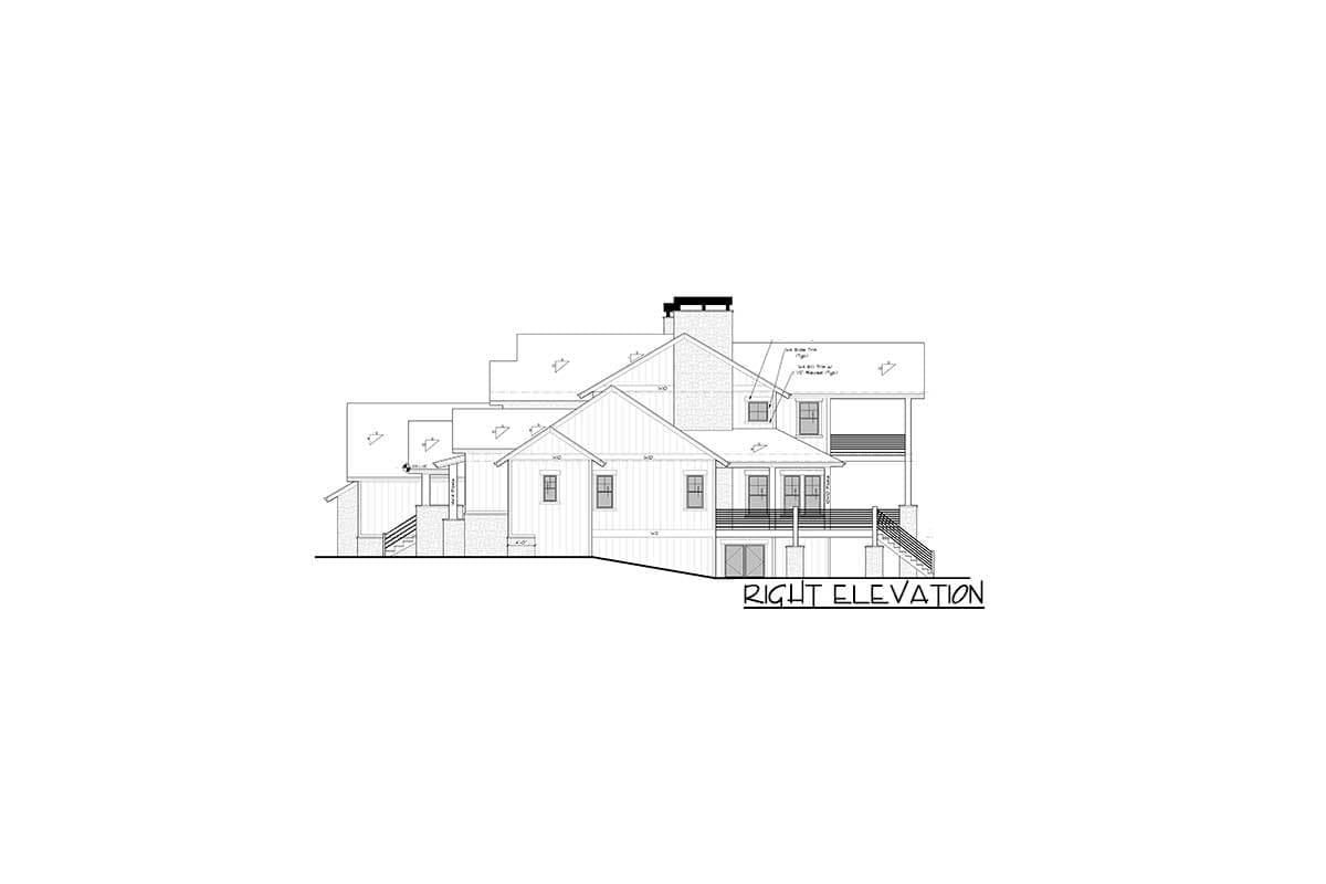 Plan 95028RW: Rockin' Mountain Home with Climbing and Exercise Rooms - 4784 Sq Ft - Image #19 - Craftsman, Mountain, Northwest, Rustic, Vacation