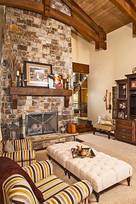 Plan 95029RW: Grand Mountain Lodge - 4531 Sq Ft - Architectural Designs - Image #6 - Craftsman, Mountain, Northwest, Rustic