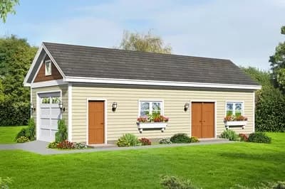 Single Car Garage with Workshop