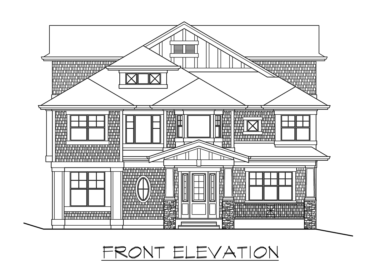 Plan 23663JD: 6 Bedroom Beauty with Third Floor Game Room and Matching Guest House - Image #32 - New American, Northwest
