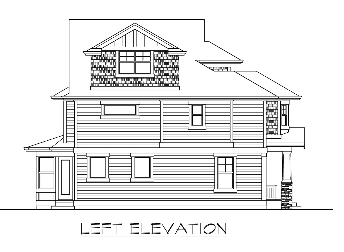 Plan 23663JD: 6 Bedroom Beauty with Third Floor Game Room and Matching Guest House - Image #33 - New American, Northwest