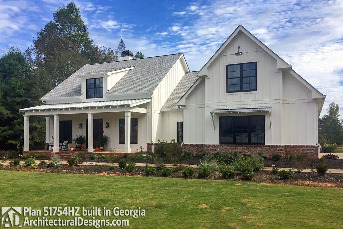 build gallery item - House Plan 51754HZ comes to life in Georgia