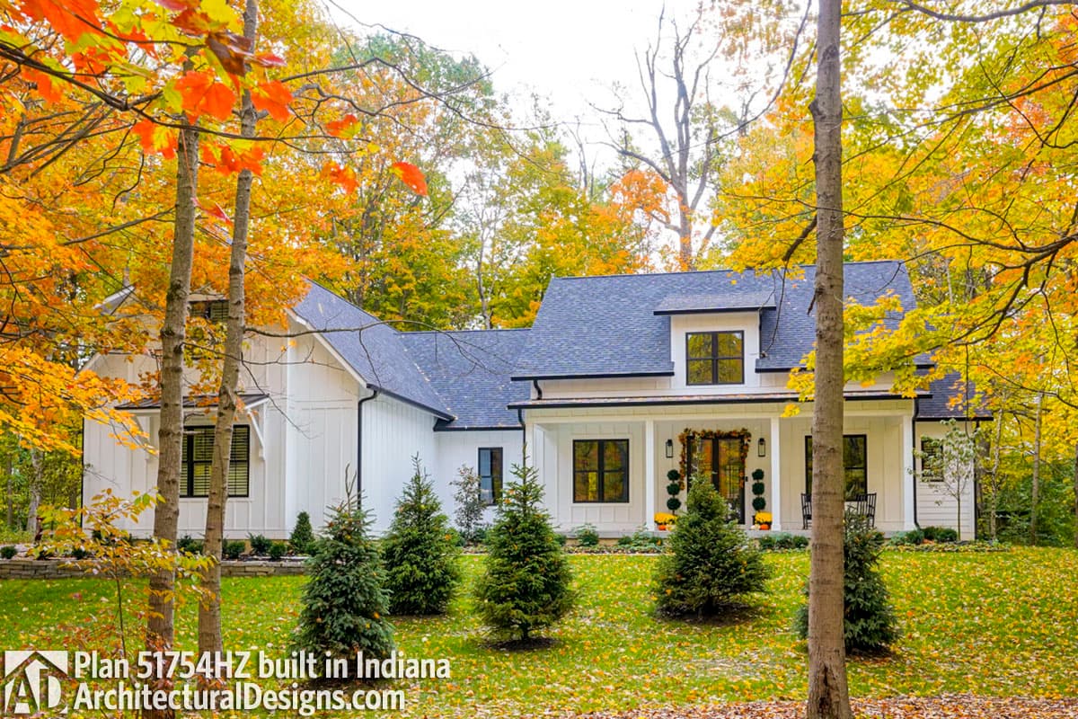 build gallery item - Modern Farmhouse 51754HZ comes to life in Indiana