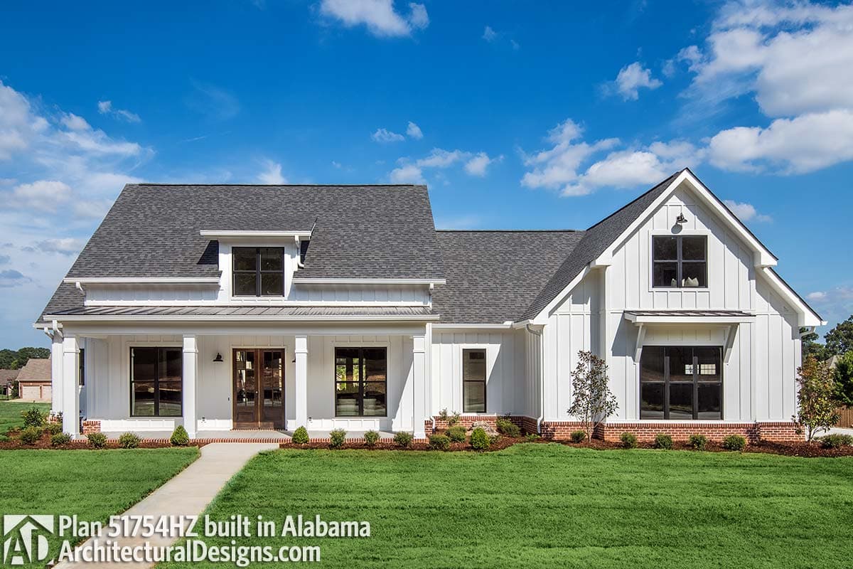 build gallery item - House Plan 51754HZ Comes To Life In Alabama!
