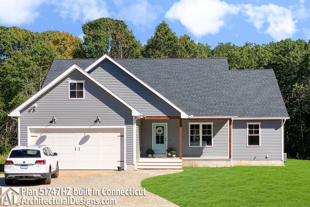 Plan 51747HZ: 3-Bed Craftsman House Plan with Optional Outdoor Kitchen - 1657 Sq Ft - Image #10 - Cottage, Country, Craftsman, Northwest, Southern