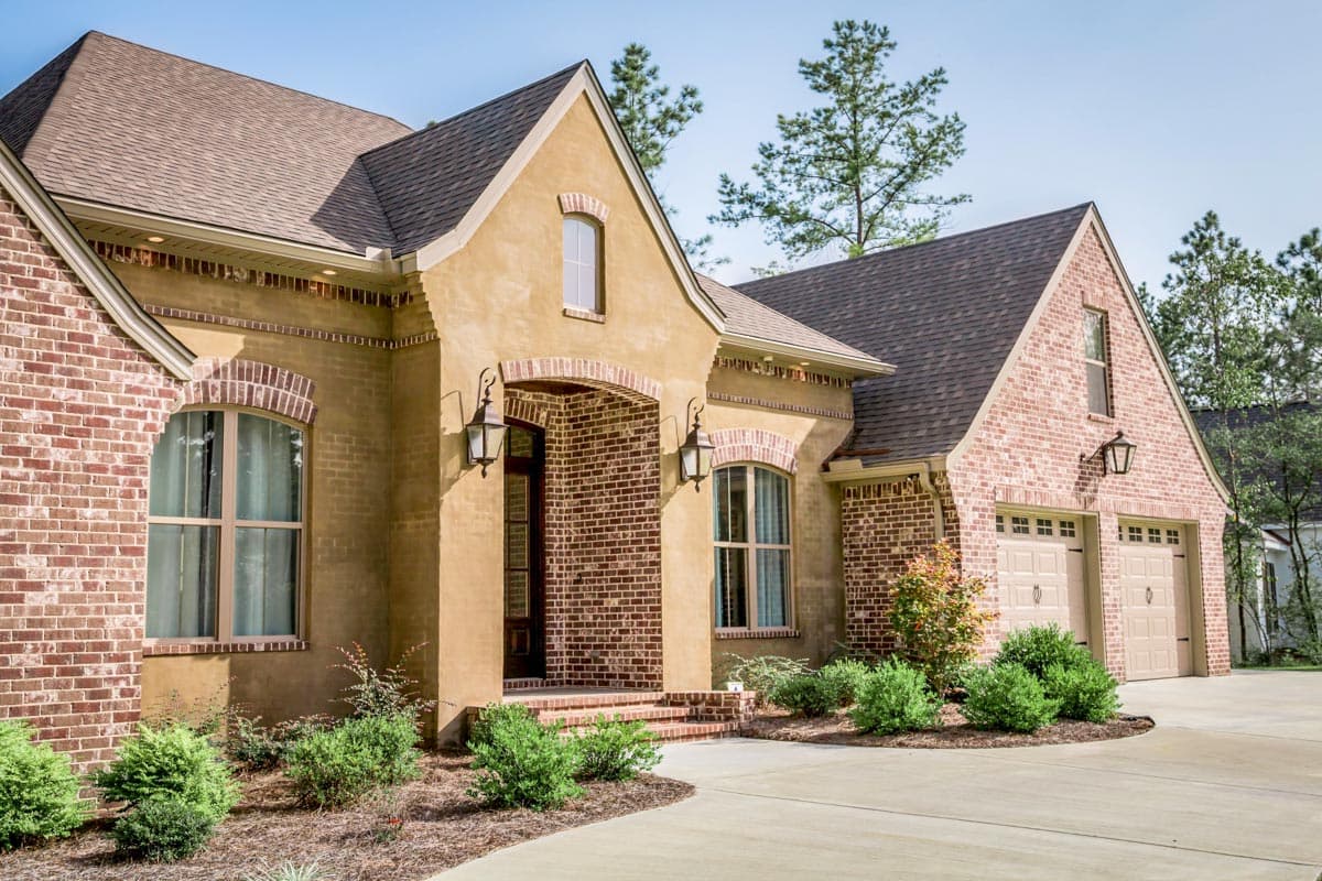 Plan 51752HZ: French Country House Plan With Split Bedrooms and a Bonus Room - 2487 Sq Ft - Image #4 - Acadian, European, French Country, Louisiana-Style