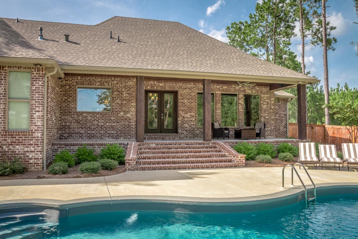Plan 51752HZ: French Country House Plan With Split Bedrooms and a Bonus Room - 2487 Sq Ft - Image #7 - Acadian, European, French Country, Louisiana-Style