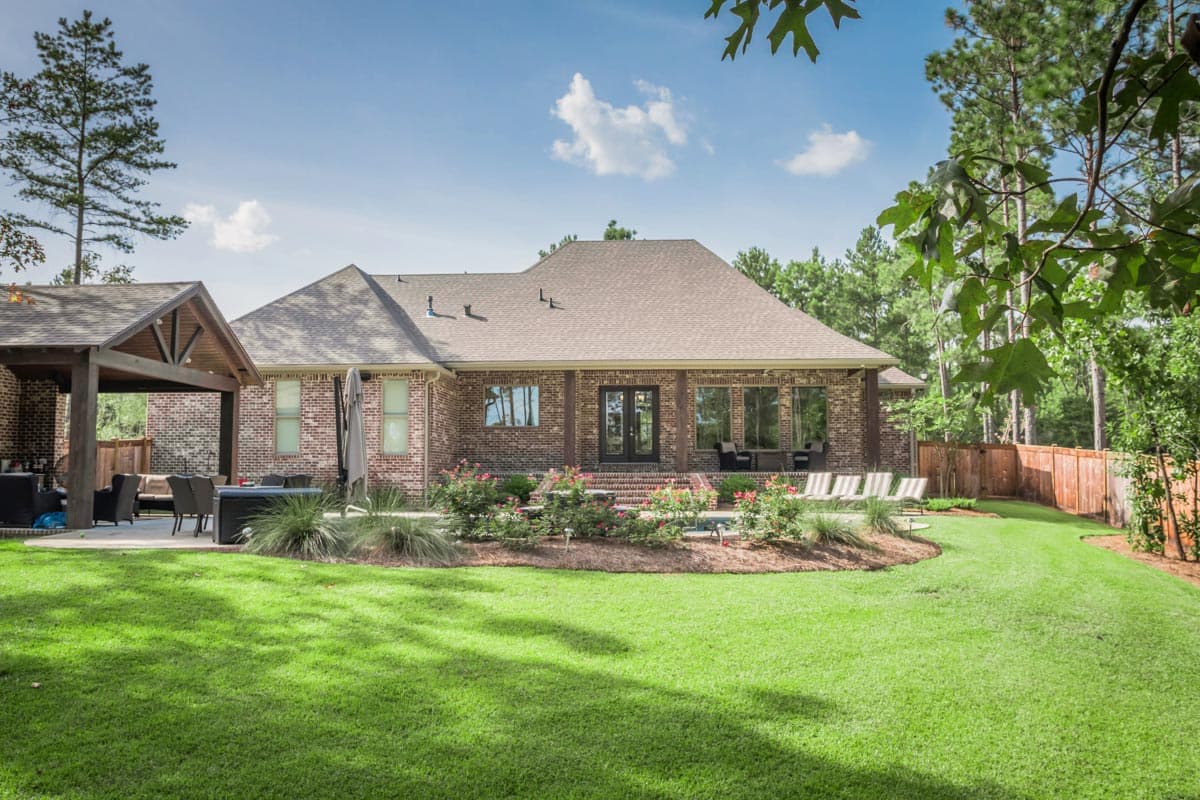 Plan 51752HZ: French Country House Plan With Split Bedrooms and a Bonus Room - 2487 Sq Ft - Image #8 - Acadian, European, French Country, Louisiana-Style