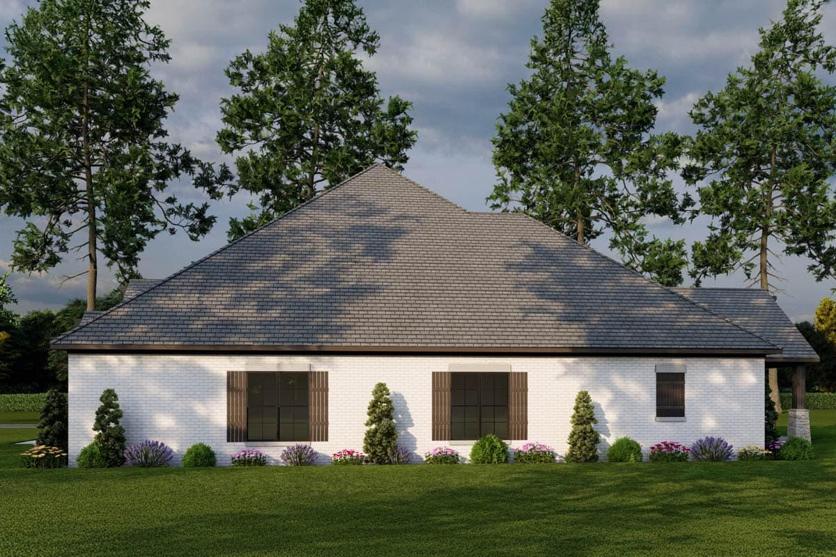 Plan 60697ND: Spacious 5 Bed House Plan with Kitchen Island Seating Up to 10 - Image #12 - European, Southern, Traditional