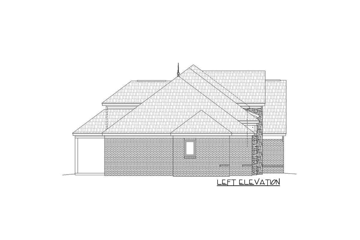 Plan 68451VR: Gracious European House Plan - Image #17 - European, Traditional