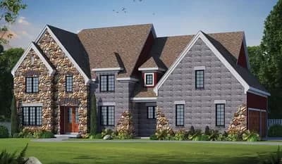Traditional House Plan with Stately Presence