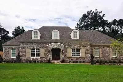 Elegant Acadian Style House Plan with Two Master Suites