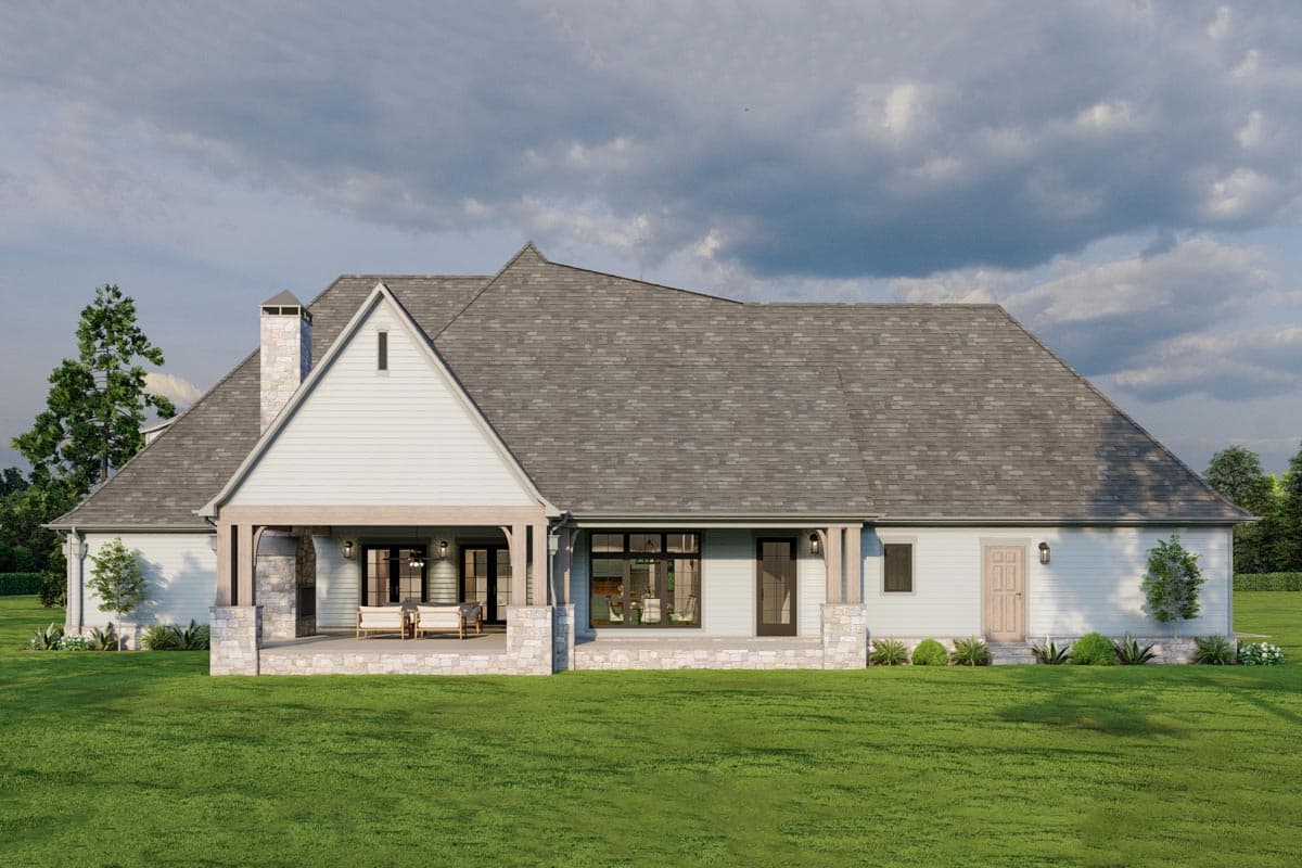 Plan 70536MK: Stately and Elegant 5-Bed House Plan with Two Laundry Rooms - Image #15 - European, French Country