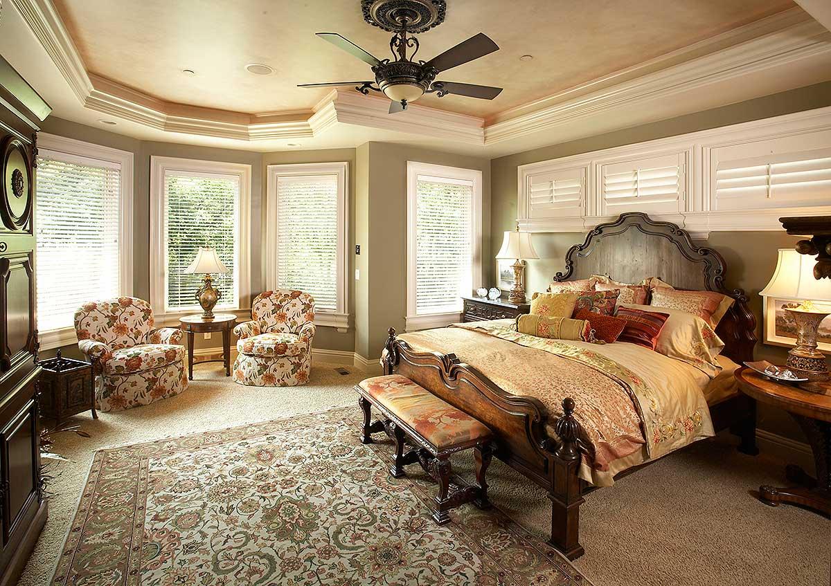 Plan 890001AH: 4 Bed European-Style House Plan with Turreted Stair - Image #19 - European, French Country, Traditional