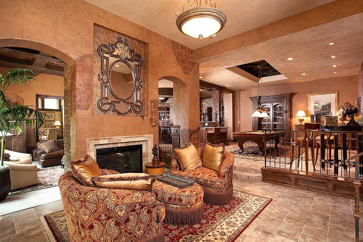 Plan 890001AH: 4 Bed European-Style House Plan with Turreted Stair - Image #23 - European, French Country, Traditional