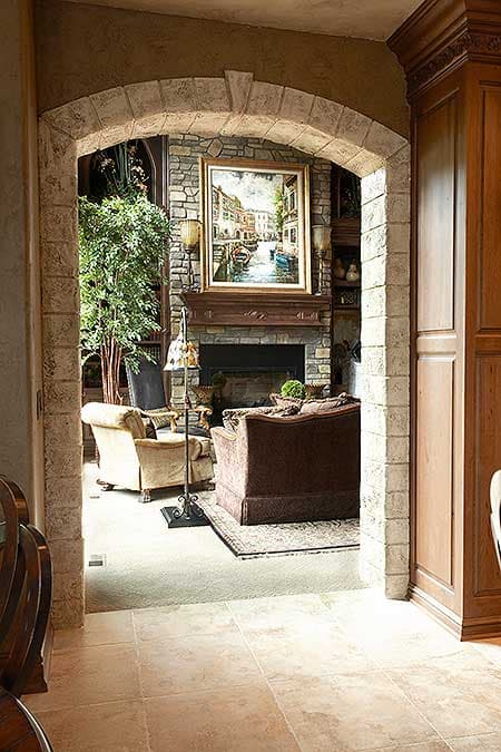 Plan 890001AH: 4 Bed European-Style House Plan with Turreted Stair - Image #8 - European, French Country, Traditional