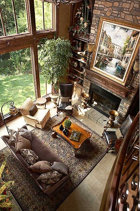 Plan 890001AH: 4 Bed European-Style House Plan with Turreted Stair - Image #9 - European, French Country, Traditional