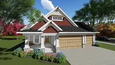 2 Bed Craftsman Charmer with Vaulted Ceilings