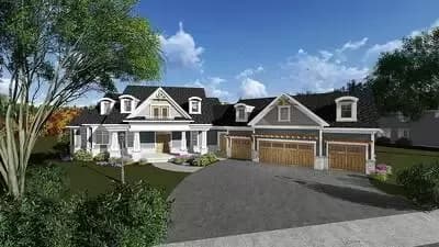 Luxury Craftsman House Plan