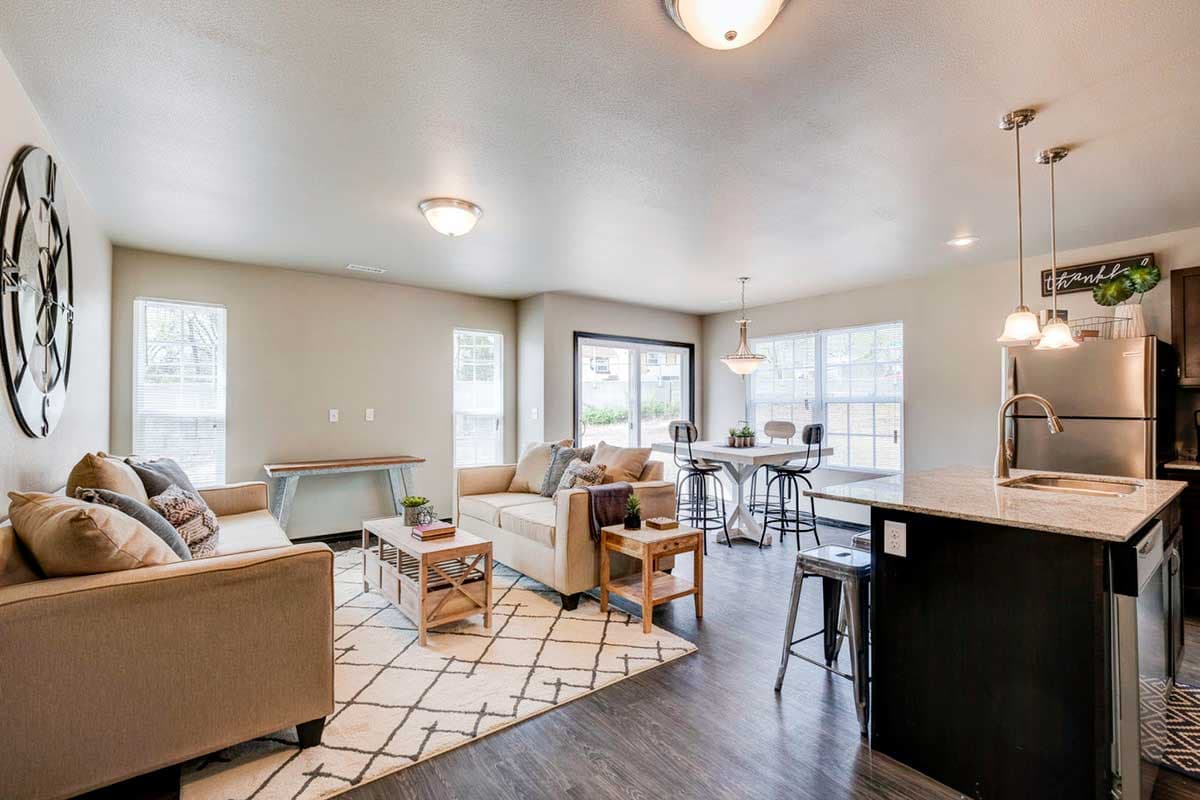 Plan 62658DJ: 3 Bed Craftsman Narrow Lot Duplex House Plan - Image #11 - Craftsman, New American