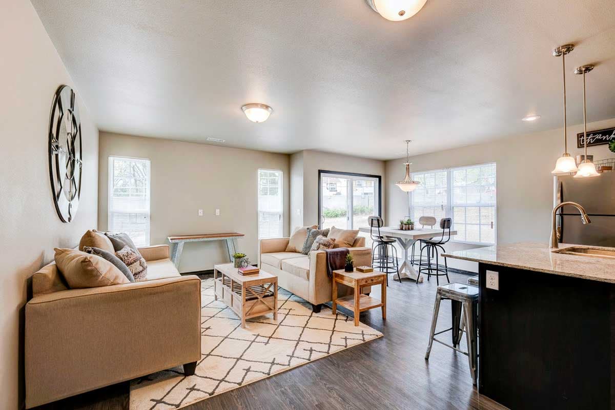 Plan 62658DJ: 3 Bed Craftsman Narrow Lot Duplex House Plan - Image #9 - Craftsman, New American