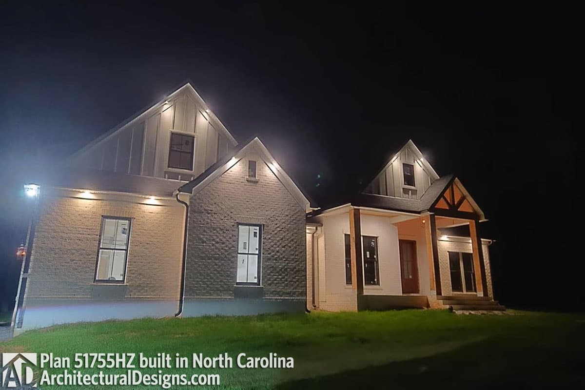 Plan 51755HZ: 3 Bed Contemporary Craftsman with Bonus Over Garage - 2073 Sq Ft - Image #27 - Country, Craftsman, New American, Southern, Traditional