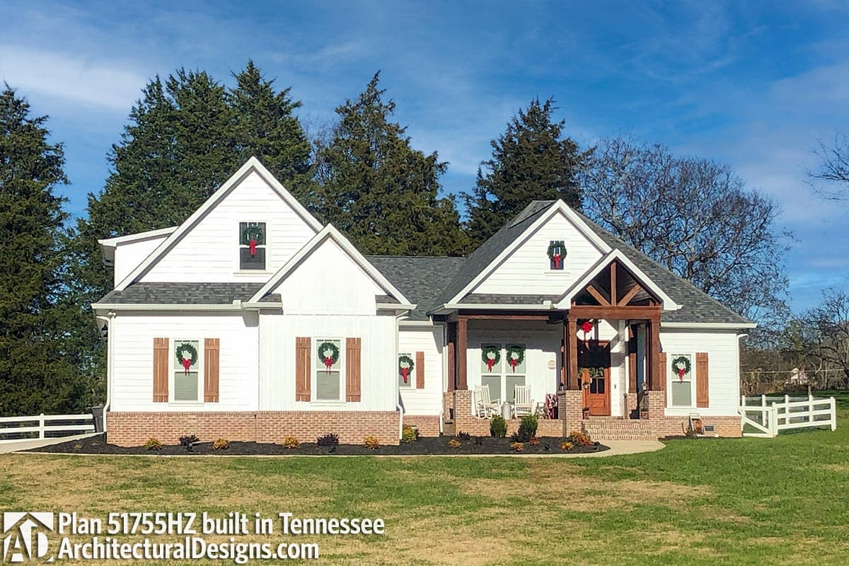 build gallery item - House Plan 51755HZ comes to life in Tennessee again!