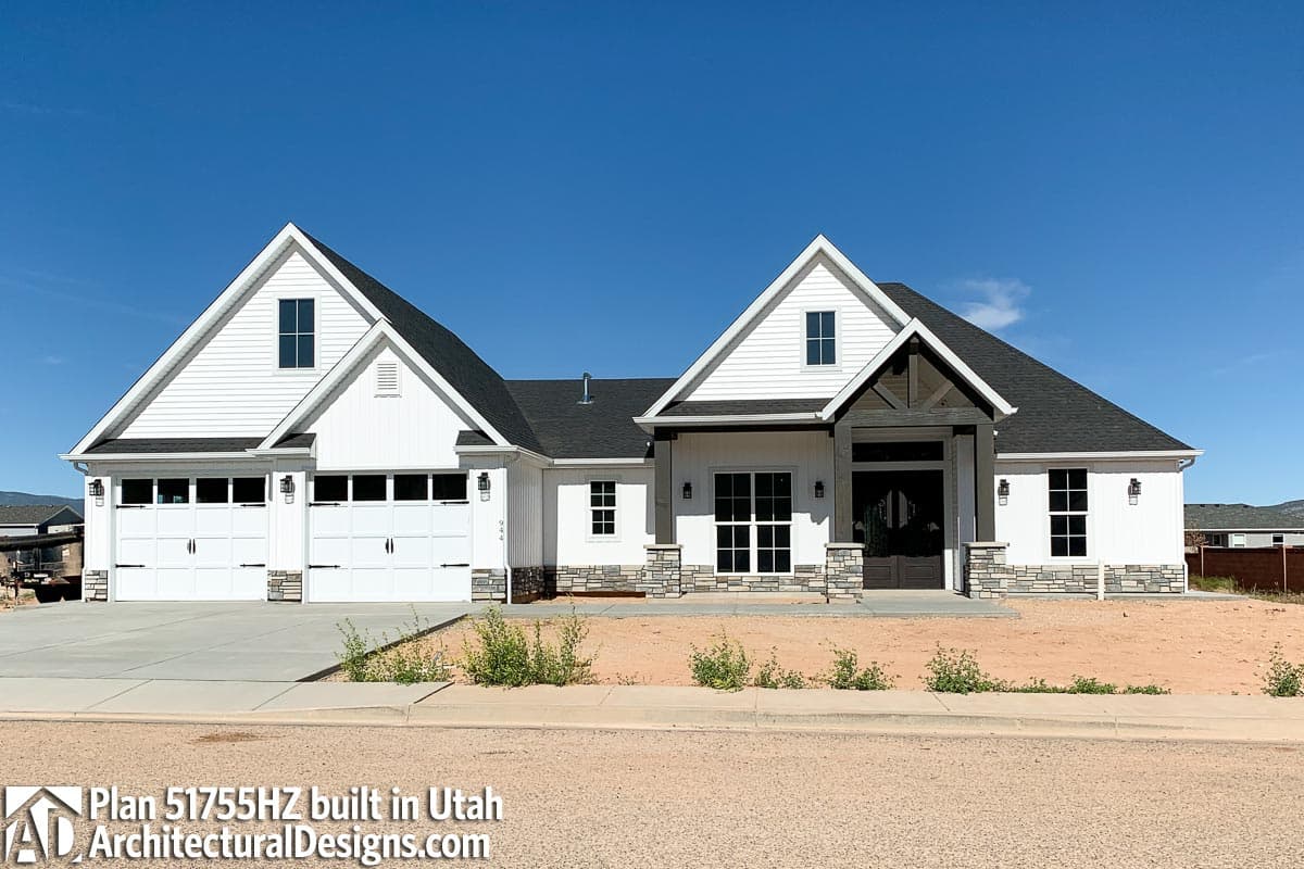 build gallery item - House Plan 51755HZ Comes to Life in Utah