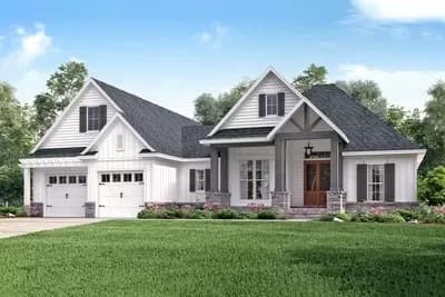 3 Bed Contemporary Craftsman with Bonus Over Garage - 2073 Sq Ft