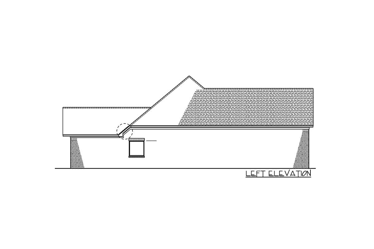Plan 70539MK: 3 Bed Southern Traditonal House Plan With Bonus Over Garage - Image #8 - Traditional