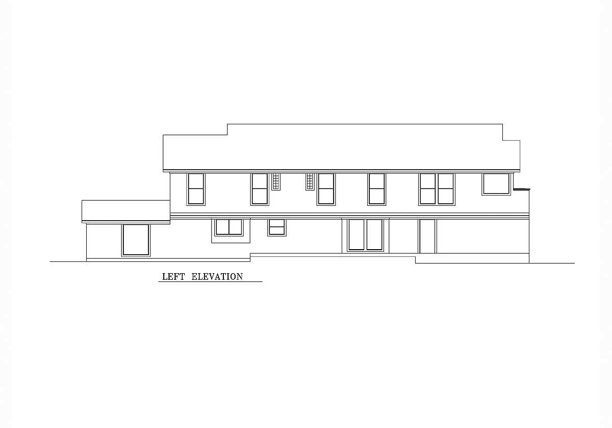 Plan 36530TX: 4 Bed Luxury House Plan with Double Front Doors - Image #29