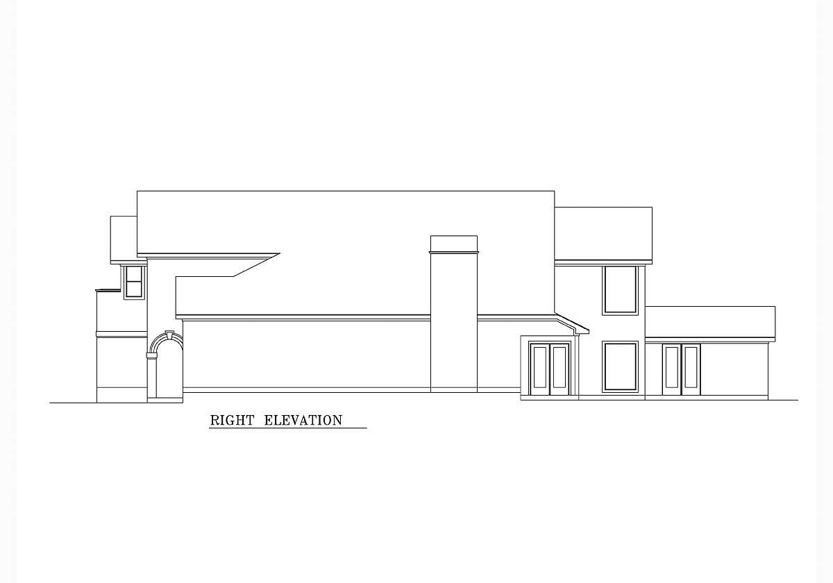Plan 36530TX: 4 Bed Luxury House Plan with Double Front Doors - Image #27