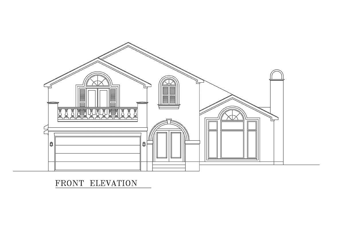 Plan 36530TX: 4 Bed Luxury House Plan with Double Front Doors - Image #26