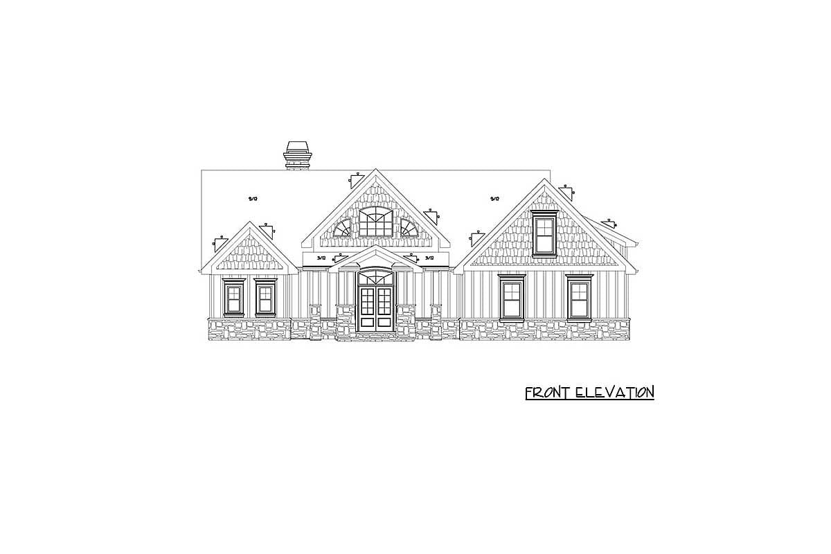 Plan 92380MX: Captivating Mountain House Plan with Expansion Possibilities - 2618 Sq Ft - Image #6 - Craftsman, Mountain, Rustic, Vacation
