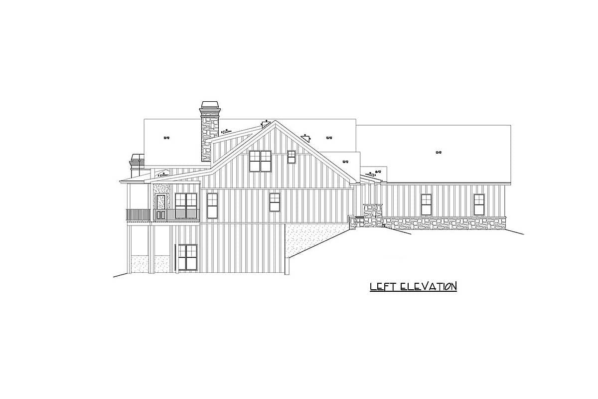 Plan 92380MX: Captivating Mountain House Plan with Expansion Possibilities - 2618 Sq Ft - Image #7 - Craftsman, Mountain, Rustic, Vacation