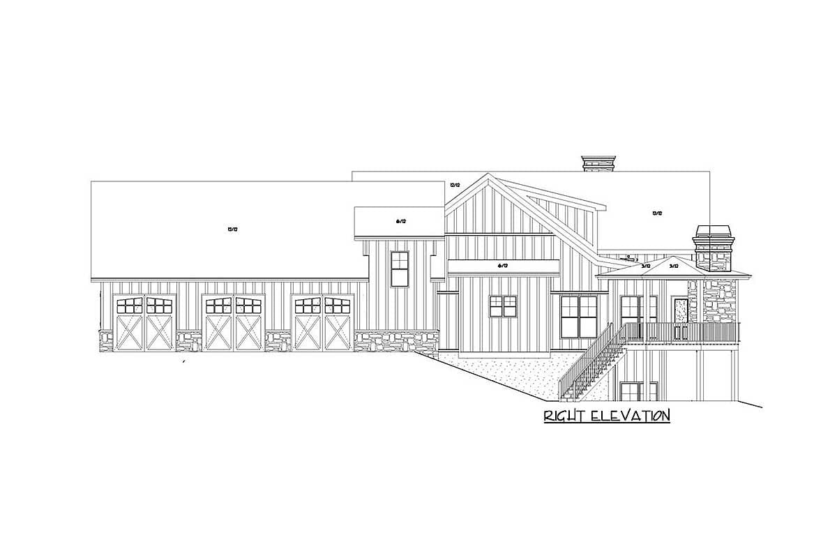 Plan 92380MX: Captivating Mountain House Plan with Expansion Possibilities - 2618 Sq Ft - Image #9 - Craftsman, Mountain, Rustic, Vacation