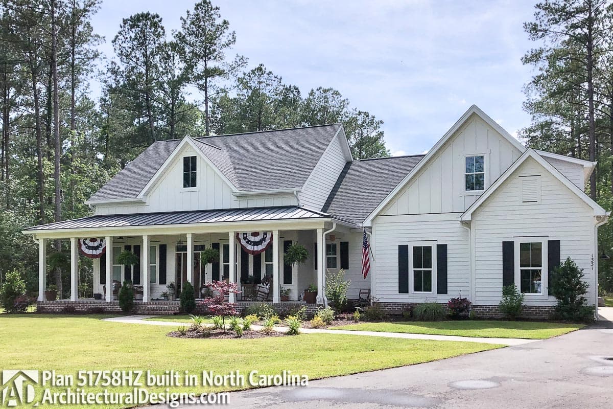 build gallery item - House Plan 51758HZ Comes to Life in Oklahoma