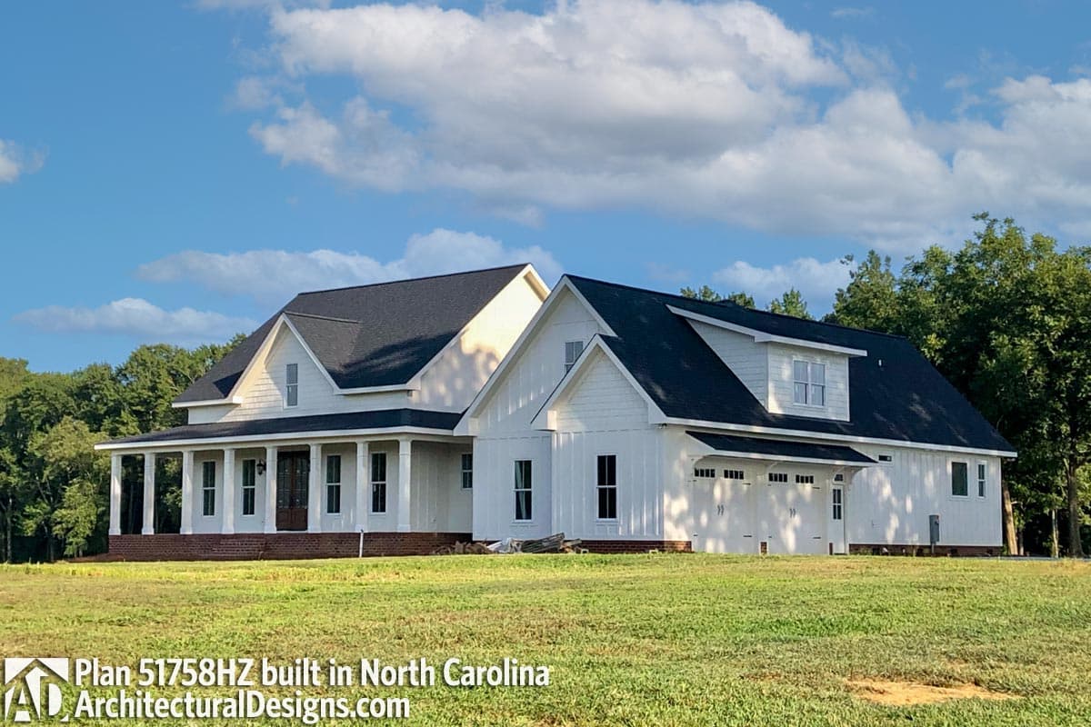 build gallery item - House Plan 51758HZ Comes to Life in North Carolina