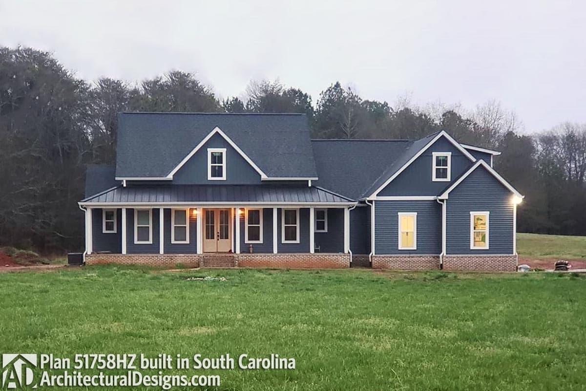 build gallery item - House Plan 51758HZ Comes to Life in South Carolina (a third time!)