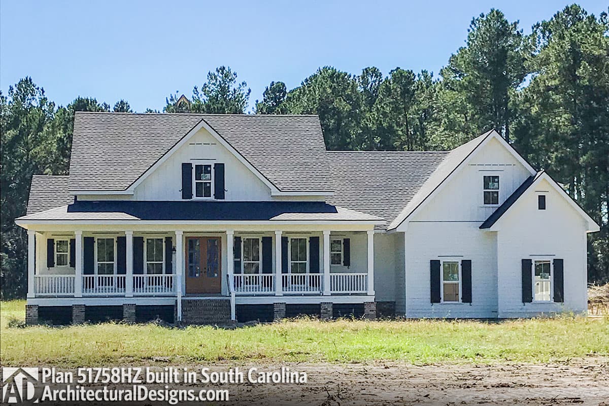 build gallery item - House Plan 51758HZ comes to life in South Carolina