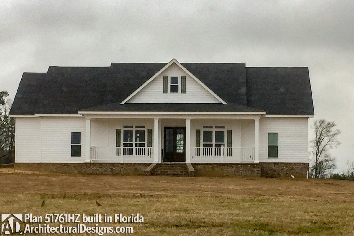 build gallery item - House Plan 51761HZ comes to life in Florida