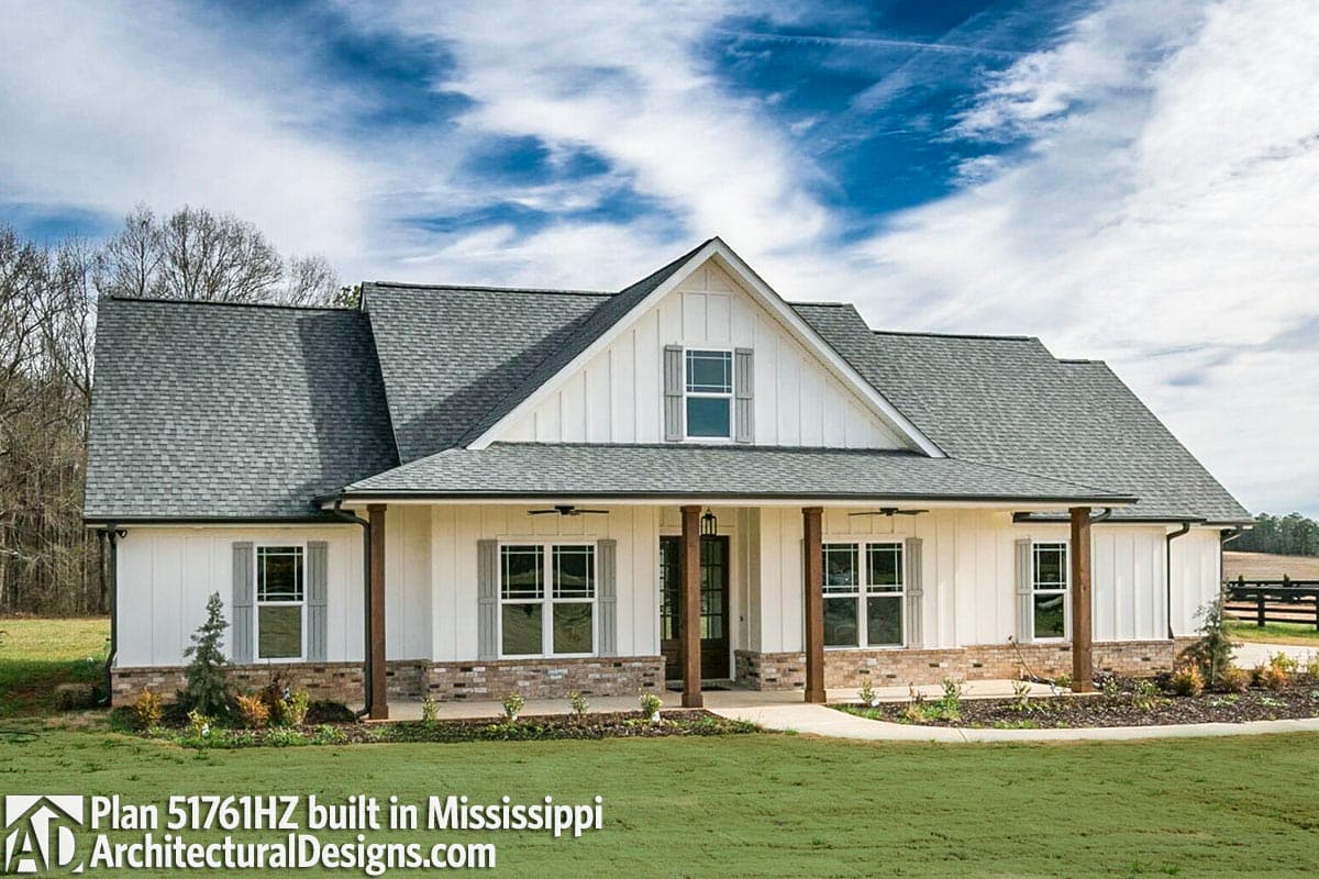 build gallery item - House Plan 51761HZ Comes to Life in Georgia!