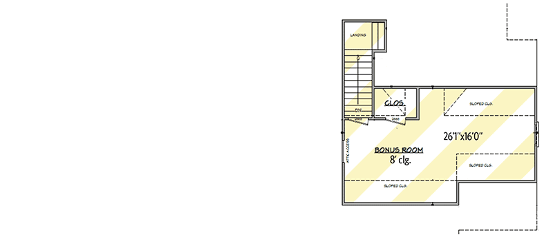 Plan 51761HZ: Classic 3-Bed Country Farmhouse Plan - 1993 Sq Ft - Floor Plan - "Room Over Garage" Option - Country, Farmhouse, Modern Farmhouse, Southern, Traditional