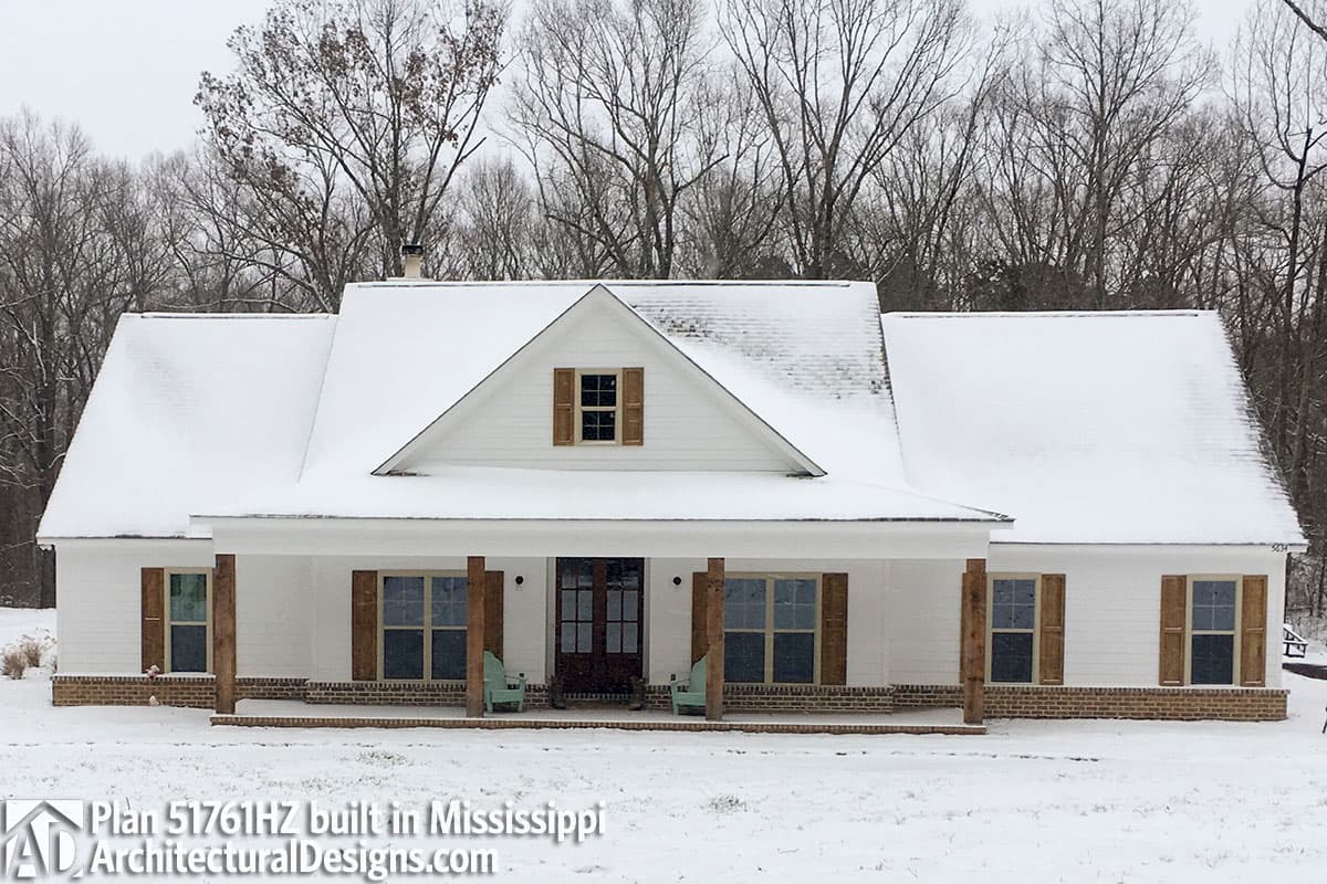 build gallery item - House Plan 51761HZ comes to life in Mississippi (again)!