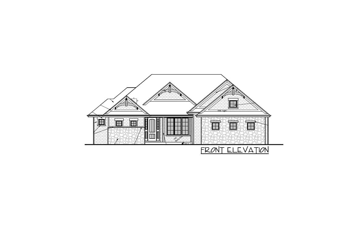 Plan 95034RW: Craftsman House Plan with Dramatic Views In Back - Image #11 - Craftsman, New American, Northwest, Rustic